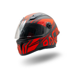 KASK DZIECIĘCY PEŁNY 506 POMARAŃCZOWY M