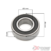 ŁOŻYSKO WAŁKA ZDAWCZEGO QUAD ATV 250CC 6205 2RS