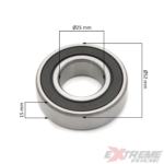 ŁOŻYSKO WAŁKA ZDAWCZEGO QUAD ATV 250CC 6205 2RS