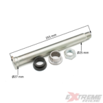 OŚ KOŁA TYŁ CROSS 250CC KPL TULEJE + NAKRĘTKA