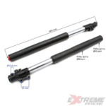 AMORTYZATORY PRZÓD CROSS 125CC KPL 14/12