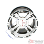 FELGA PRZÓD 10" QUAD ATV 200CC 4 ŚRUBY ALUFELGA