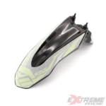 BŁOTNIK PRZÓD CROSS 125CC CZARNY ZIELONA OKLEINA