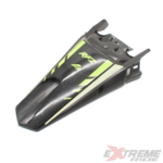 BŁOTNIK TYŁ CROSS 125CC CZARNY ZIELONA OKLEINA