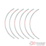 ZESTAW NAKLEJEK NA FELGĘ PRZÓD 19" KPL. CZERWONE