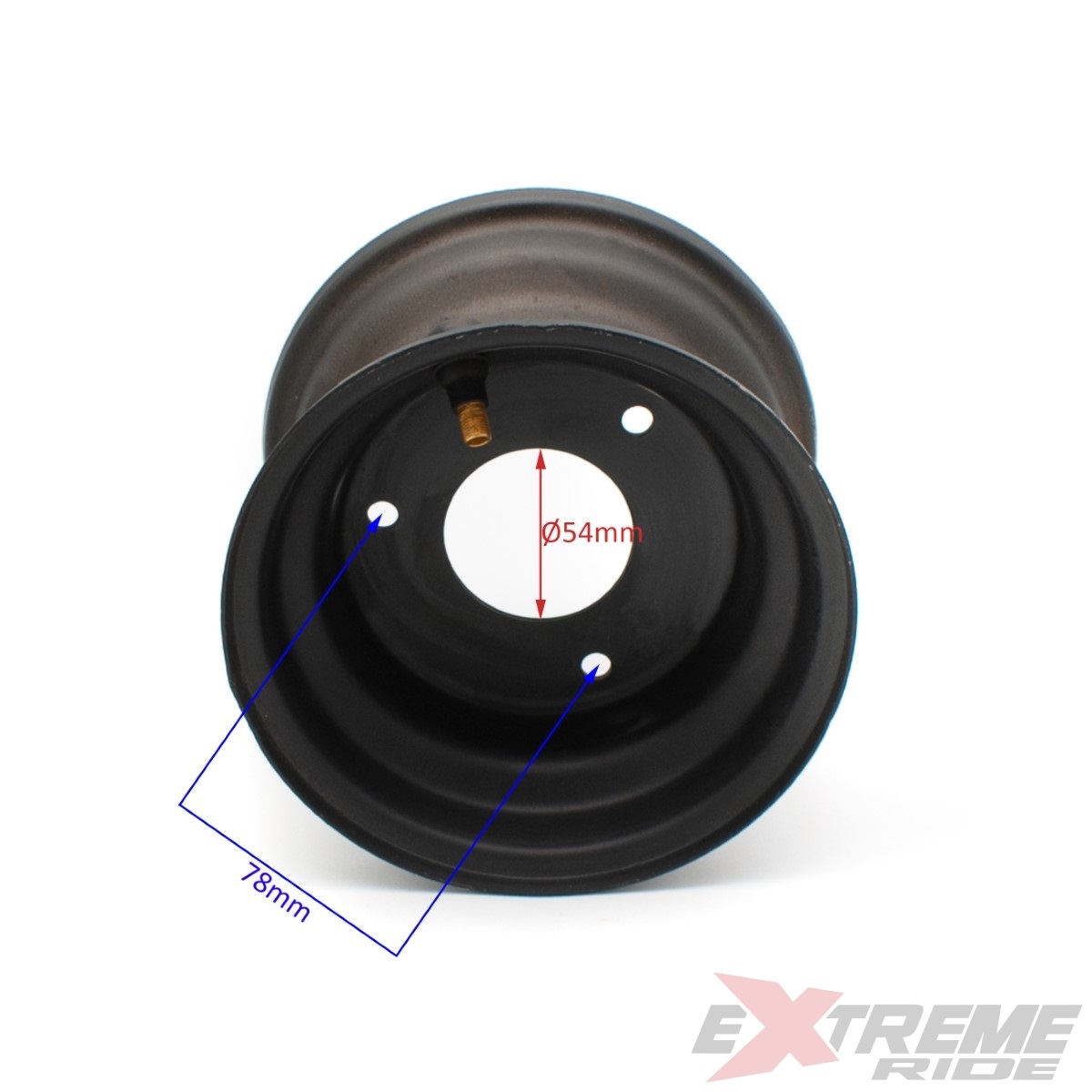 wp-image12422.png FELGA 6" PRZÓD TYŁ MINI QUAD ATV 50CC 3 OTWORY - obrazek 1