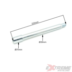 OŚ KOŁA PRZÓD CROSS 250CC 25X20X233