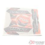 ZESTAW NAKLEJEK NA POJAZD POCKET MINI CROSS POM