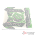 ZESTAW NAKLEJEK NA POJAZD POCKET MINI CROSS ZIEL