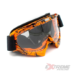 GOGLE CZARNY-POMARAŃCZOWY POŁYSK - obrazek 5