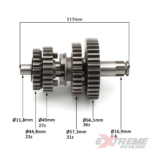 WAŁEK ZDAWCZY SKRZYNI BIEGÓW CROSS 125CC