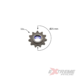 ZĘBATKA SILNIKA 25H QUAD MINI E-ATV 11Z