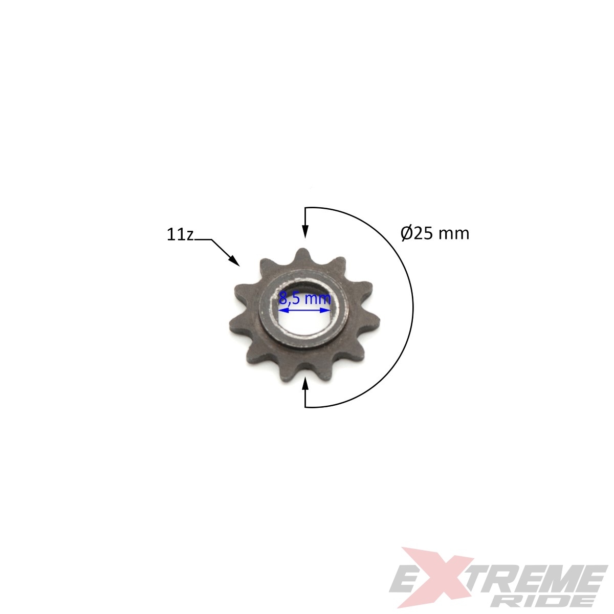 wp-image14176.png ZĘBATKA SILNIKA 25H QUAD MINI E-ATV 11Z - obrazek 1