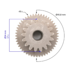 ZĘBATKA ROZRUSZNIKA ELEKTRYCZNEGO QUAD ATV 250CC