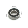ŁOŻYSKO WAŁKA ZDAWCZEGO QUAD ATV 250CC 6205RS - obrazek 3