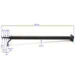 SZTYCA KOLUMNA KIEROWNICZA QUAD ATV 200CC