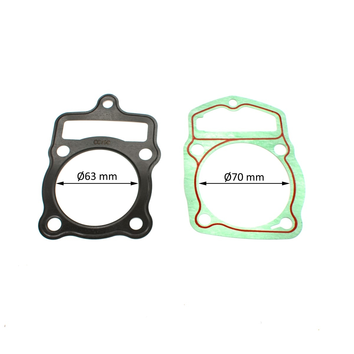 wp-image14833.png USZCZELKI CYLINDER GŁOWICA CROSS 150CC - obrazek 1