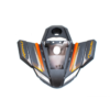 PLASTIK GŁÓWNY PRZÓD QUAD ATV 125CC CZARNY MAT POM - obrazek 5