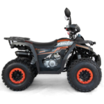 ZESTAW NAKLEJEK NA POJAZD QUAD ATV 125CC POMARAŃCZOWE