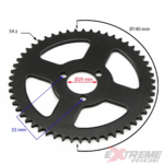 ZĘBATKA TYŁ T8F CROSS 54Z