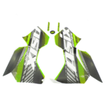 ZESTAW NAKLEJEK NA POJAZD QUAD ATV 110CC LIMONKA