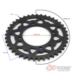 ZĘBATKA TYŁ 428H CROSS 125CC 41Z
