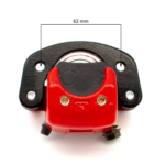 ZACISK HAMULCOWY PRZÓD LEWY QUAD ATV 125CC CZERWONY