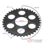 ZĘBATKA TYŁ 520H CROSS 250CC 38Z MMR250X