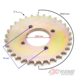 ZĘBATKA TYŁ 530H QUAD ATV 250CC 31Z