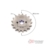 ZĘBATKA ZDAWCZA 428 17Z 17FI