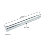 OŚ KOŁA TYŁ CROSS 250CC 25X27X246