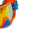 GOGLE ASIX AS2 POMARAŃCZ-NIEBIE MAT LUSTRO CZERWO - obrazek 7