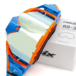 GOGLE ASIX AS3 POMAR-NIEBIES MAT LUSTRO BŁĘKITNE