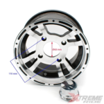 FELGA 10" PRZÓD QUAD ATV 250CC ALUFELGA