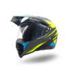 KASK SENIOR CROSS 128 SZYBA MAT - obrazek 21