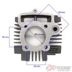 CYLINDER QUAD ATV CROSS 110CC 52.4MM KPL