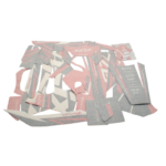 NAKLEJKI NA CAŁY POJAZD CROSS 300CC CZERWONE - POŁYSK BOOST PARTS