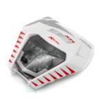 LAMPA PRZÓD + OWIEWKA CROSS 300CC BIAŁO-CZERWONA BOOST PARTS