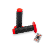 MANETKI GUMY GRIPY CROSS 300CC CZARNO-CZERWONE BOOST PARTS