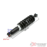 AMORTYZATOR TYŁ CROSS 110CC OLEJ DŁ. 26CM 10FI