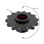 ZĘBATKA ZDAWCZA 530 QUAD ATV 200CC 14Z