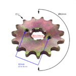 ZĘBATKA ZDAWCZA 530 15Z QUAD ATV 180-250CC
