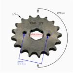 ZĘBATKA ZDAWCZA 428 17Z 20FI