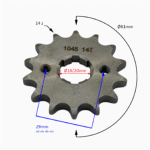 ZĘBATKA ZDAWCZA 428 14Z 20FI
