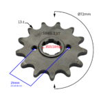 ZĘBATKA ZDAWCZA 520 13Z 20FI + ZABEZPIECZENIE