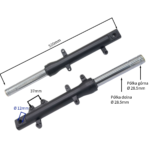 AMORTYZATORY PRZÓD SKUTER MOTOCYKL 125CC KPL P+L