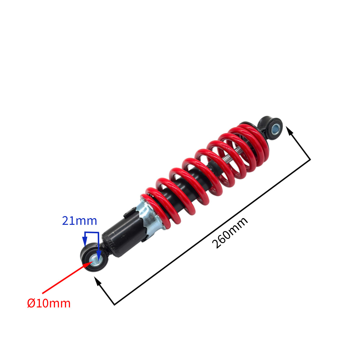 wp-image21964.png AMORTYZATOR TYŁ QUAD ATV 125CC CZERWONY 26CM - obrazek 1
