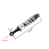 AMORTYZATOR TYŁ QUAD ATV 125CC 31,5CM 10FI BIAŁY OLEJ-GAZ