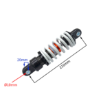 AMORTYZATOR TYŁ CROSS 60CC DŁ. 21CM FI10