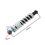 AMORTYZATOR PRZÓD POCKET QUAD MINI E-ATV 24CM